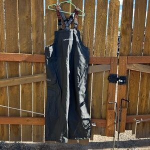 Grundens Neptune Bib Trousers Black Size Large